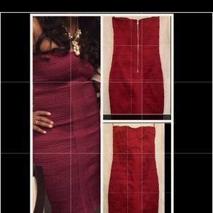 Textured Fitted Dress